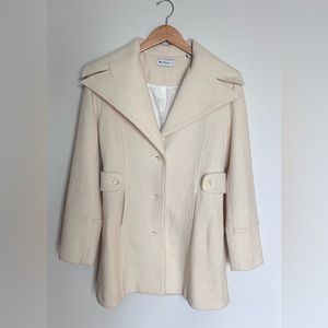 Ben Sherman Women’s Cream Pea Coat